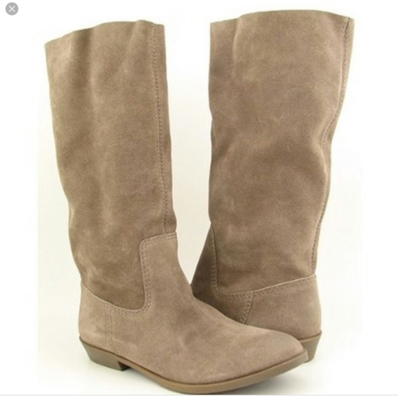 Nine West Shoes - Nine west suede slouch boots EUC size 8